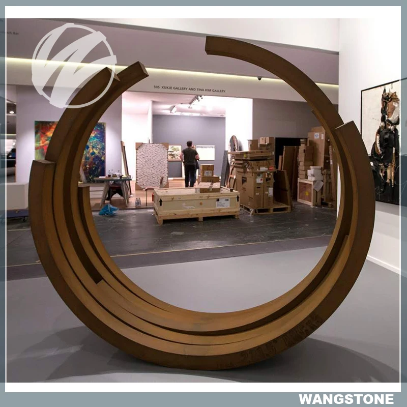 abstract garden sculpture