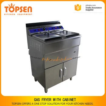 Efisiensi Tinggi Peralatan Dapur Mesin Penggoreng Kentang Stainless Efisiensi Tinggi Peralatan Dapur Mesin Penggoreng Kentang Stainless Steel Ayam Fryer Tekanan Gas