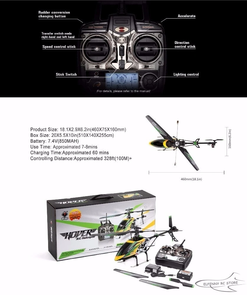 WLtoys V912 2.4Ghz 4Ch Single Blade Sky Dancer Large Remote Control RC  Outdoor Helicopter RTF with Brushless Motor Plane Toy| Alibaba.com