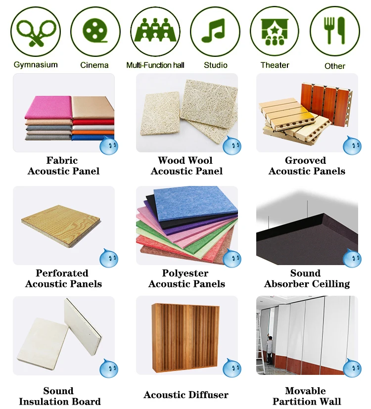 Tianjie Acoustic panels Factory Unique design mobile acoustic office wall room dividers partitions