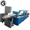 Automatic medical water proof disposable plastic embossing dental bibs printing folding napkin paper machine