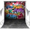 Beautiful portable spray painted natural photo photostudio background for kids