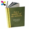 Glossy varnishing die cut shape sprial key programming book wholesale