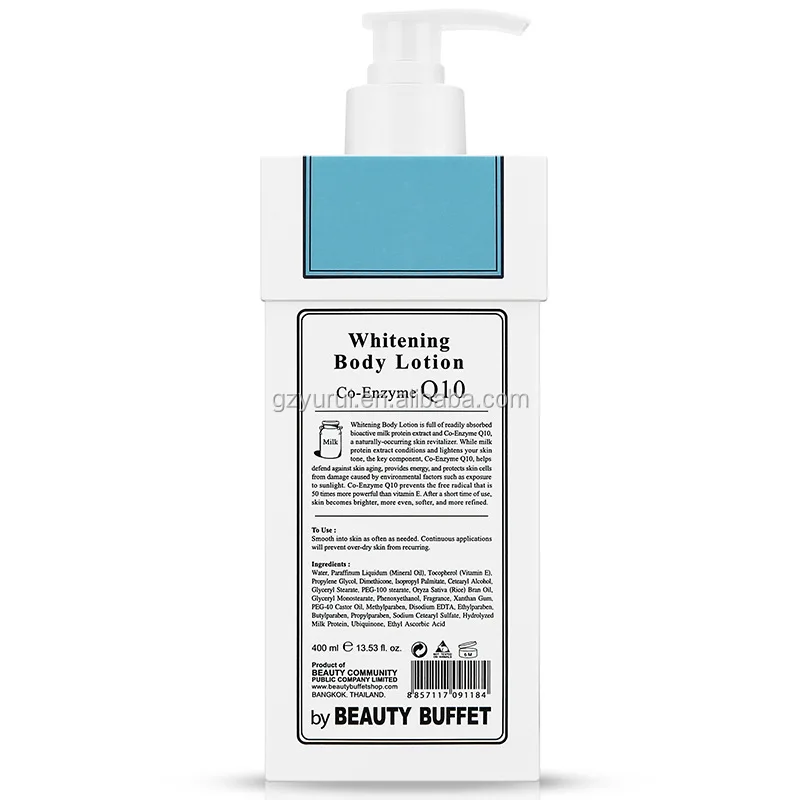 Nourishing Body Cream Skin Moisturizing Lightening Q10 Milk Whitening