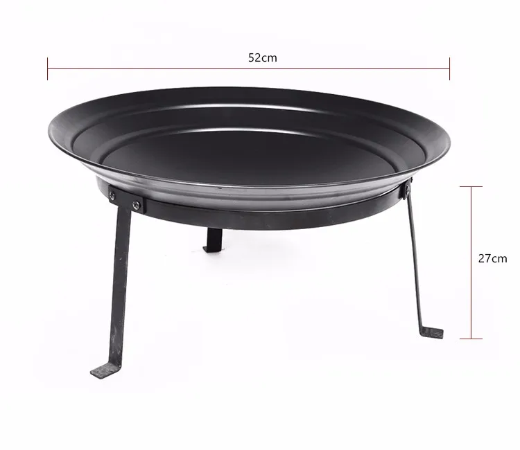 Classic Back Outdoor Woodfire Fire Pit Camping Simple Indoor Fire Bowl Buy Classic Black Fire