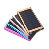 Portable solar panel power bank 10000mah battery charger for cell phone
