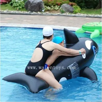 inflatable whale ride