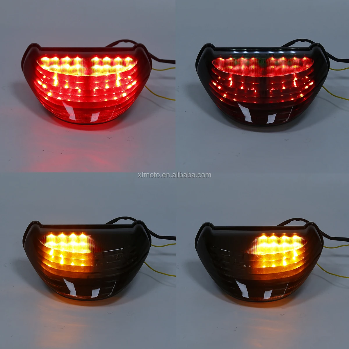 Led Tail Light Integrated Turn Signals For Kawasaki Ninja Zx12r 2000 ...