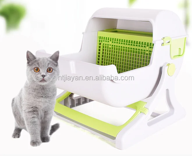 automatic cat litter box lots of cats