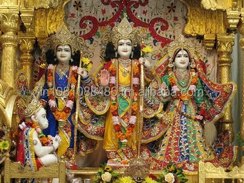 Shri Ram Darbar Statue Idols Deities Buy Marble Ram Darbar Sita Ram Durga Mata Product On Alibaba Com