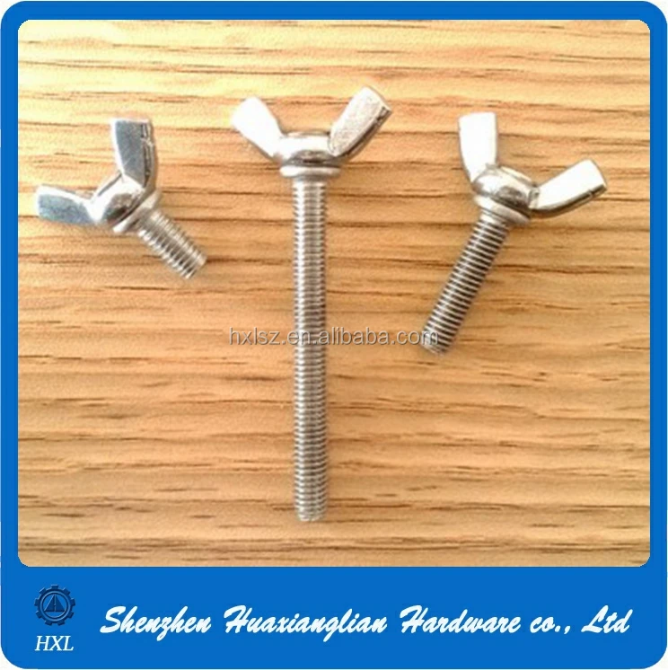 Din316 M3m8 Stainless Steel Galvanized/plastic Folding Wing Butterfly