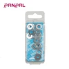 Home tool set hardware fittings carbon steel zinc plated aluminum thin flat washers