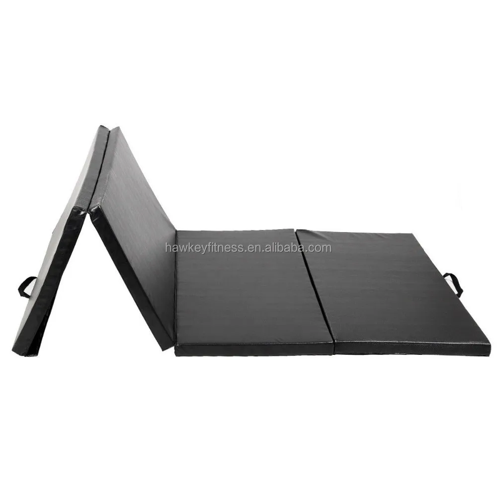 Goplus-Black-4-x10-x2-Folding-Panel-Gymnastics-Mat-Gym-Fitness-Exercise-Mat-Free-Shipping-SP31622BK (2)
