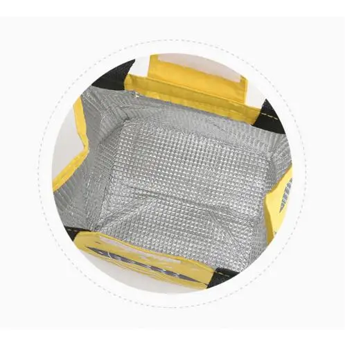 Custom Lunch Food Insulated Cooler Bag Polyester