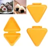 Triangle Sushi Press Mold Maker Onigiri Rice Ball Kitchen Tool 1 Pc Color Random