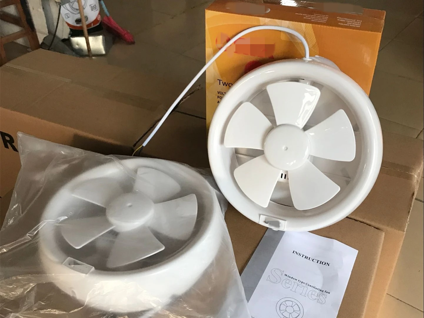 Inout Air 6inch/8inch/10inch/12inch Exhaust Fan Ventilating Fan