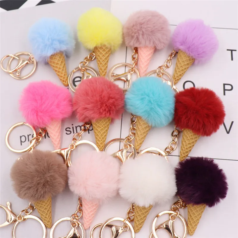 YILINXI Key Fob Cover With Pom Pom Keychain For Honda 5-Button Smart Keys - Soft TPU Case, Pink, Women's Gift - View #14