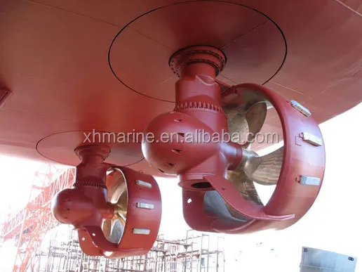 Marine Boat Propulsion Rudder Propellers Deck Installation Propeller .jpg