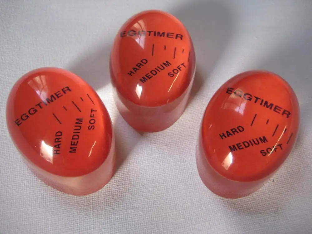 Egg-Per'fect Color Changing Egg Timer Egg Thermometer Cooking Timer Tools