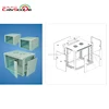Made in China Patent Design19" Rack OEM Telecom Communication Indoor Wall Mount Metal Cabinet/Network Equipment Server Box