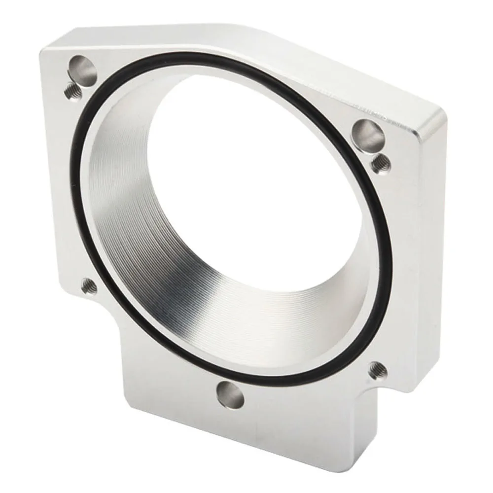 92mm Throttle Body Air Intake Manifold Aluminum High Flow Spacer