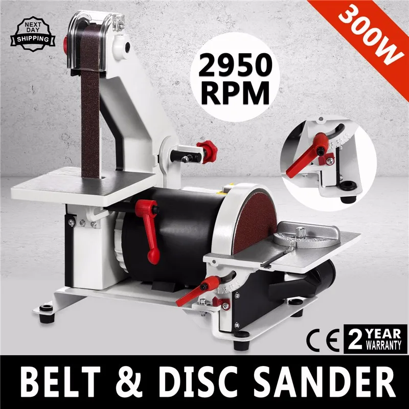 Belt Sander 300w Grinder Sander 1 X 30 Inch Electric Belt & Disc Sander