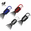 New Design Promotion Item Keychain Bag Hanging Accessory logo light up 3 in 1 usb charging cord cable for phones