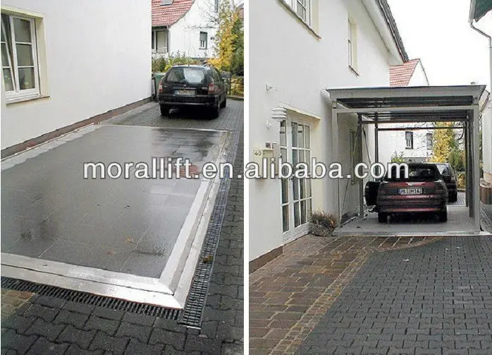 storage cars underground garage lift