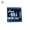 7 segment micro transparent oled backlight lcd display
