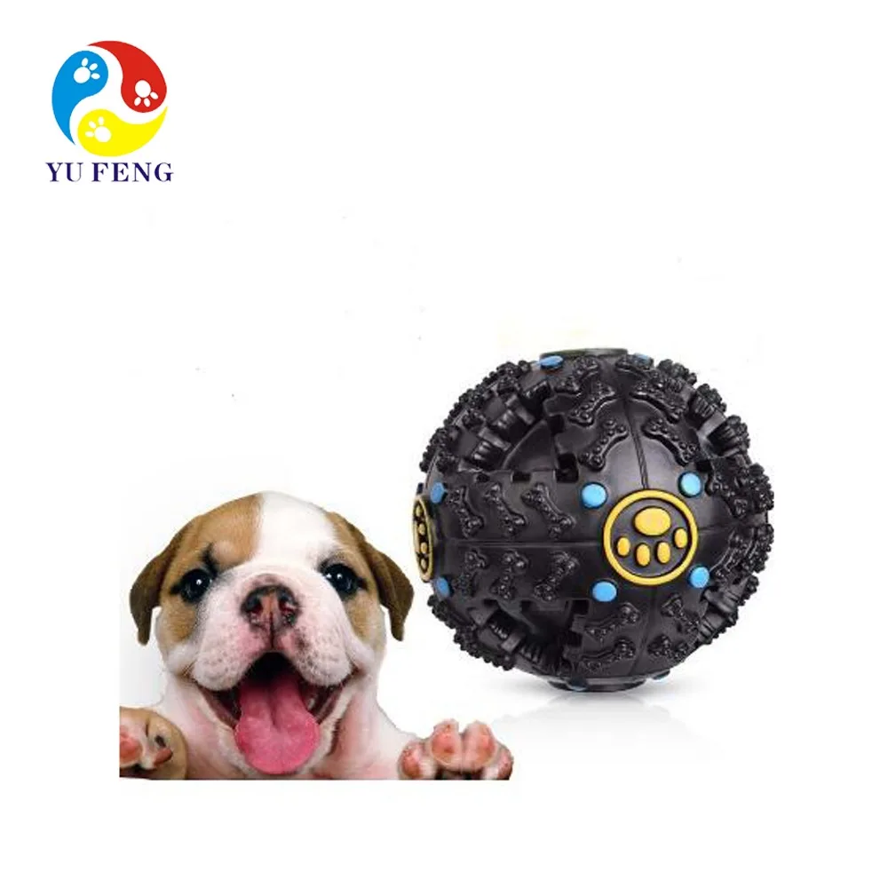 dog toys rubber squeaky ball