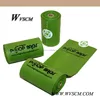 3Rolls of 15Bags CornStarch Bio Bag Pet Poop Bags - 45Bags Total,9 x 13''