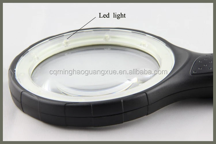 Led Handheld Powerful Magnifier Magnifying Glass Buy Handheld