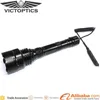 OEM Custom Best LED Recharge Long Range Tactical 440 Lumen High Powerful Flashlight for Hunting Night Torch Light