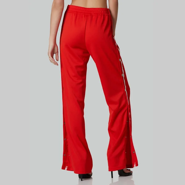 Femme Plus Taille rouge et ivoire Large Jambe Palazzo Pantalon à rayures doublé 3XL Neuf avec étiquettes 