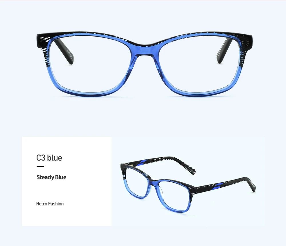 Fashion Clear Lens Italy Design Custom Bulk Designer Computer Custom