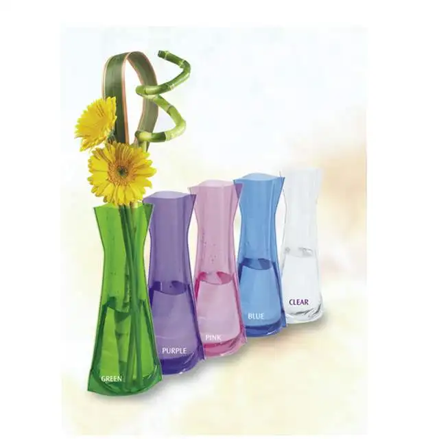 2019 Plastic Foldable Flower Vase Buy Small Flower Vases,Cheap Flower