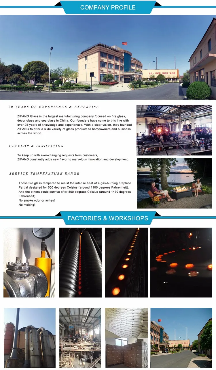 Modern Design Iridescent Glass Pebble For Fireplace Decoration Buy