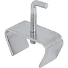 1-1/4-Inch Zinc Plated Steel Bed Frame Rail U Clamp