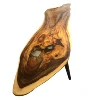epoxy resin walnut slab table in stock exw price is 1100 us dollar