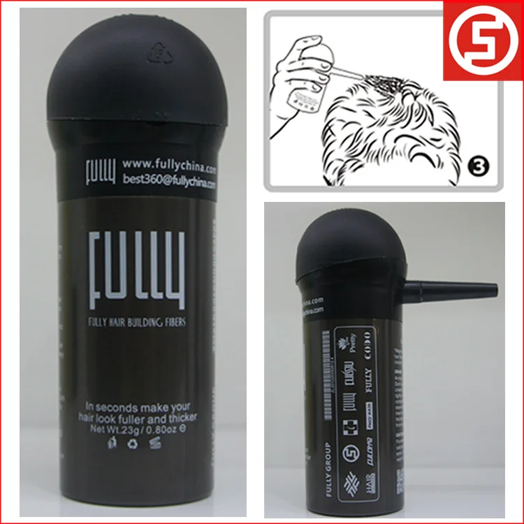 Hair fiber spray fully patent powder organic natural items Fully Hair Fiber Spray 2017 Patent Hot Items Natural Organic Hair