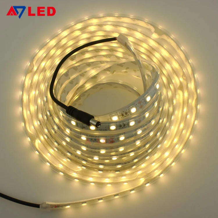 9 years factory high lumen 24v 2000k 2200k 2400k outdoor silicone tube 5050 smd led strip lights