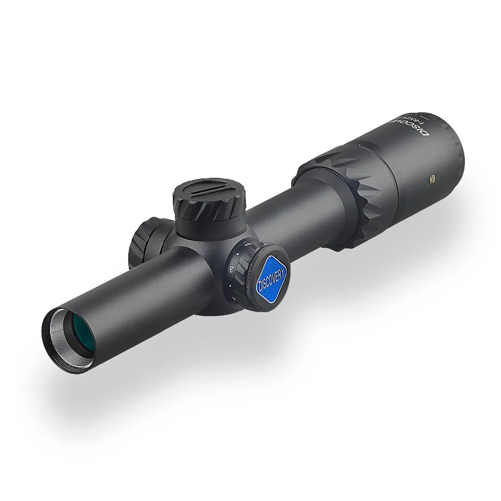 Discovery Optics Grim Lock Hd 16x24ir Hunting Rifle Scope,Long Eye Relief Clear Glass Scopes