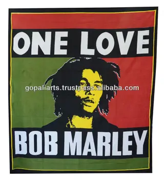 Bob Marley Tapestry Hippie Hippy Wall Hanging Tapestry Indian Tapestry Bedspread Queen Bed Cover Ethnic Decorative Art India Buy Hippie Tapestries