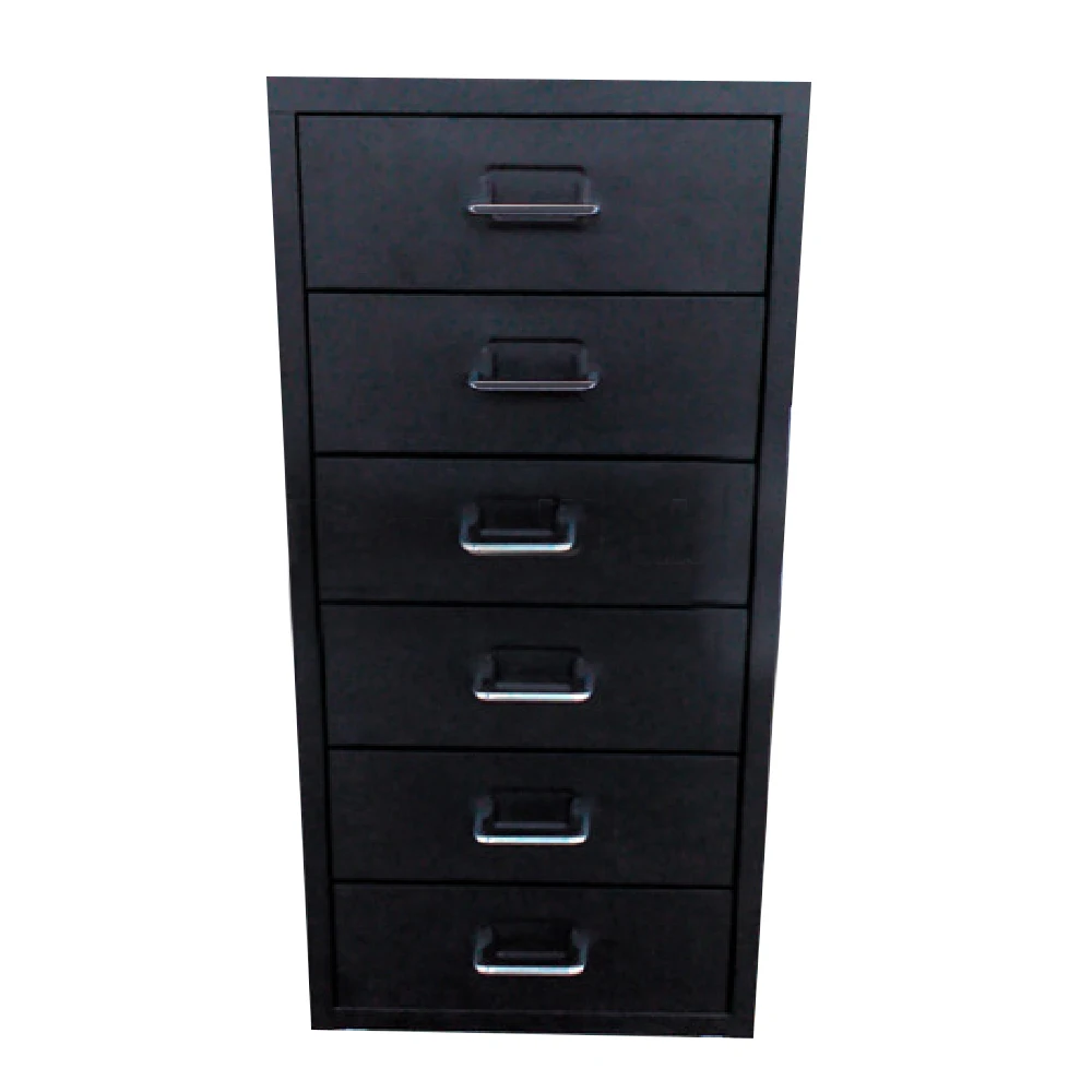 Desk Mobile Metal Home Storage Wicker Basket Drawers Wooden Modern