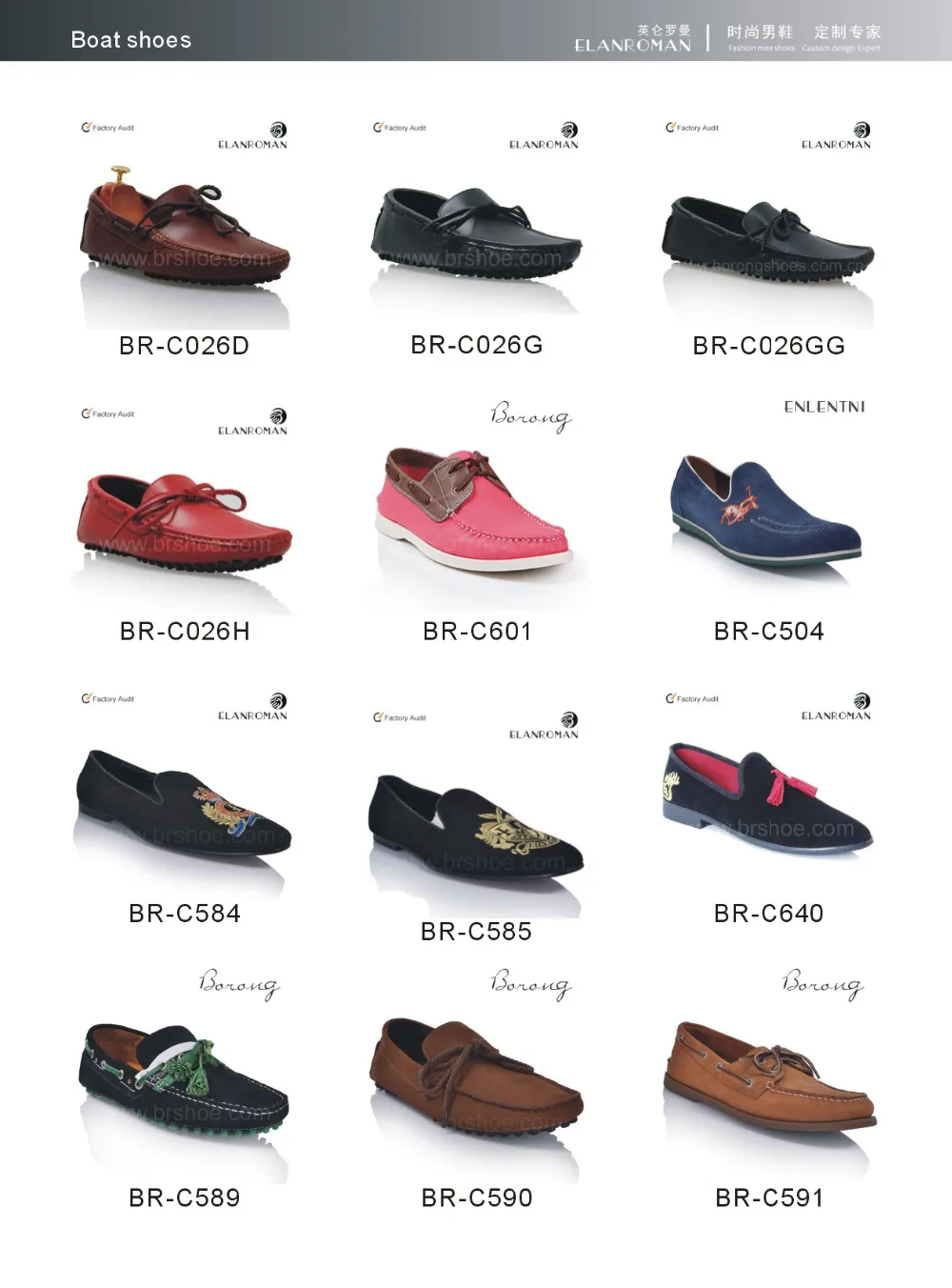 Разновидности обуви с названиями