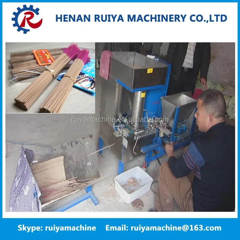 High Efficiency Burning Incense Stick Making Machine/joss