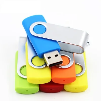 Colour Metal USB Wholesale Pendrive Creative U Disk Custom Logo USB Memoria 2GB 4GB 16GB 32GB 64GB 128GB - ANKUX.COM