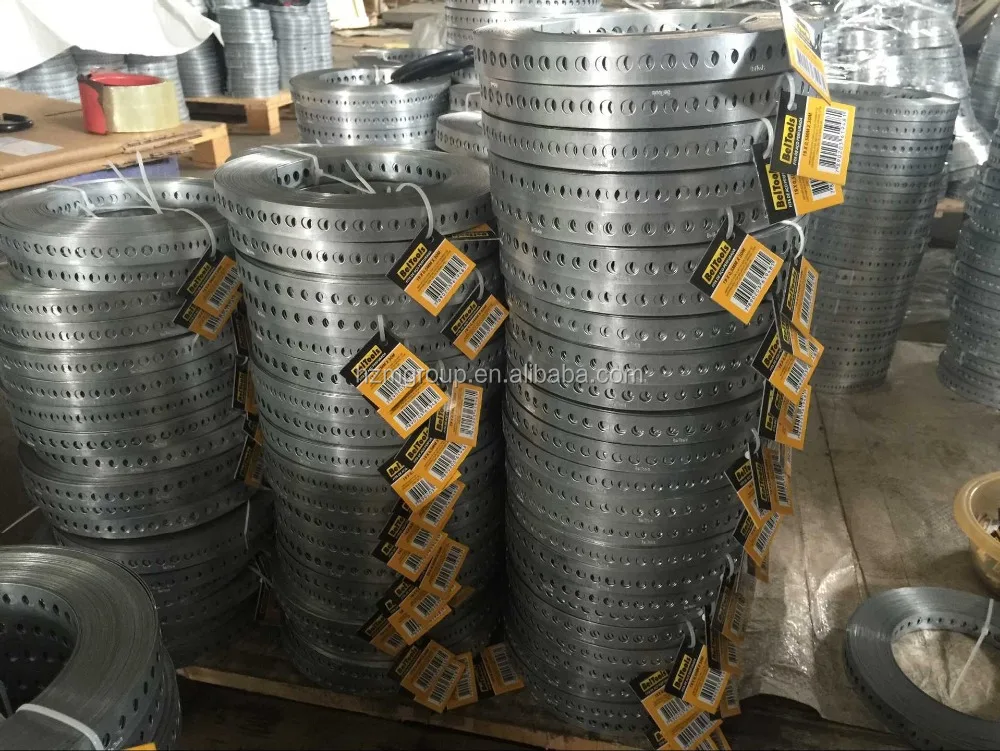 Galvanized Steel Perforated Banding Strap Buy Perforated Band