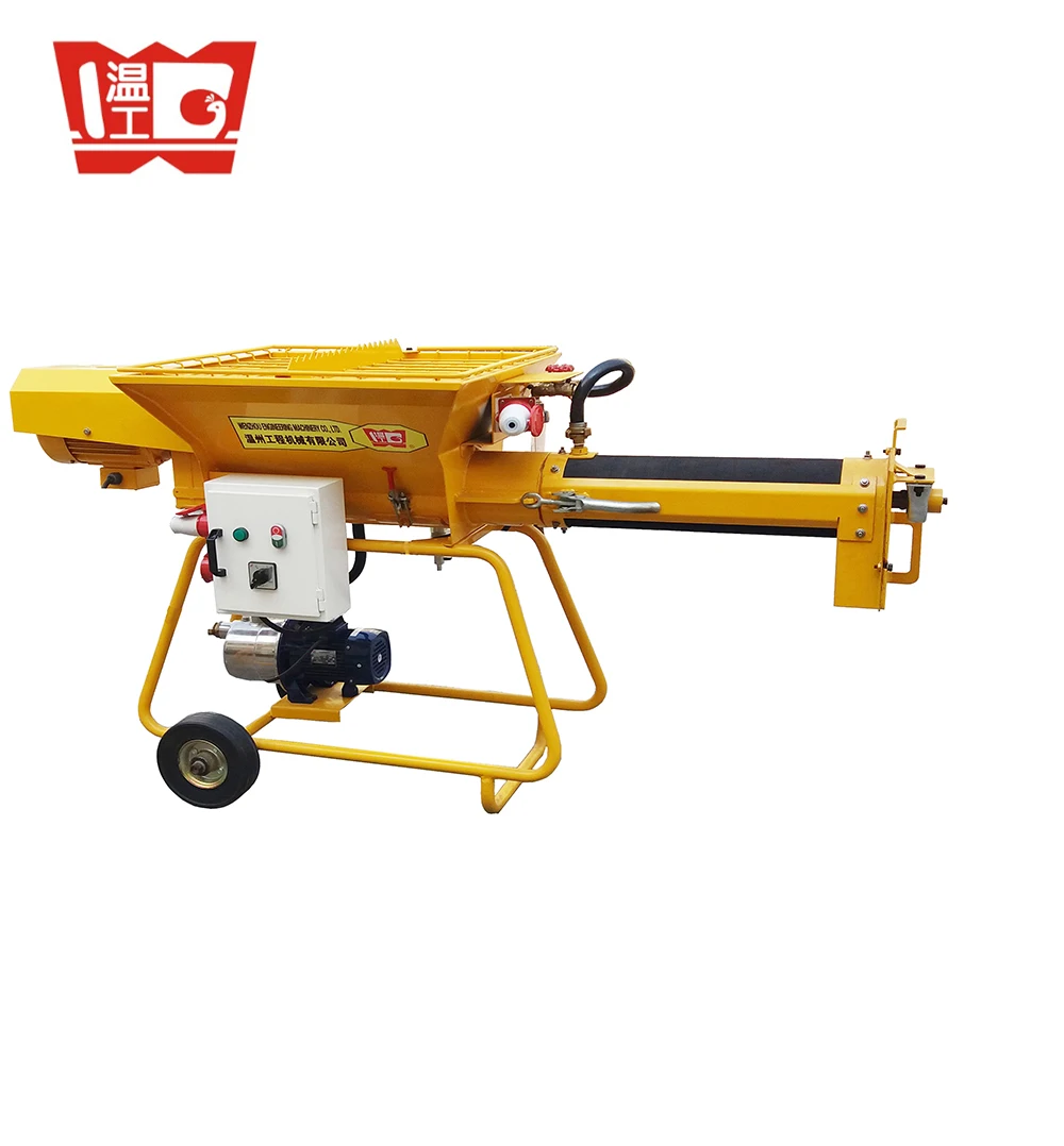 continuous screw fireproof cement mortar gypsum thermal insulation