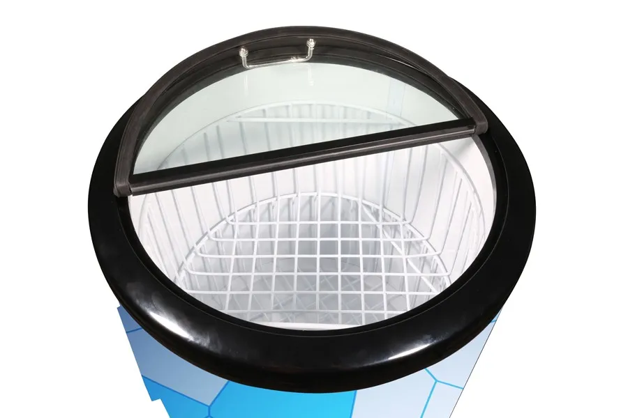 Round Barrel Beverage Cooler With Wheels Portable Can Cooler Fridge For Beer Bottle Pc 50 4399